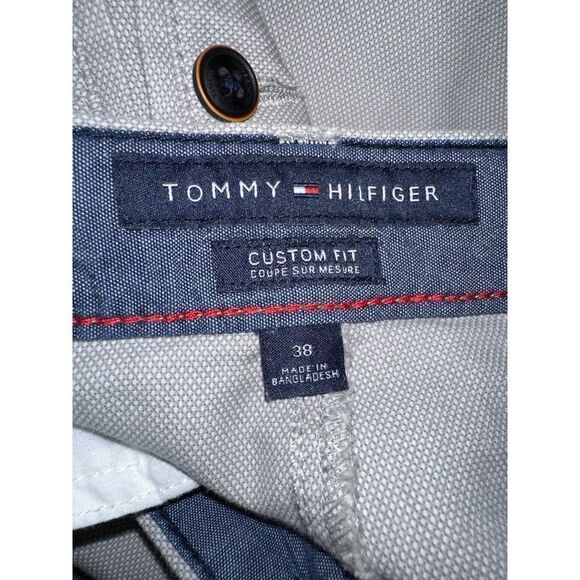 Tommy Hilfiger Custom Fit Coupe Sur Measure Mens Shorts  Size 38 - Picture 9 of 12